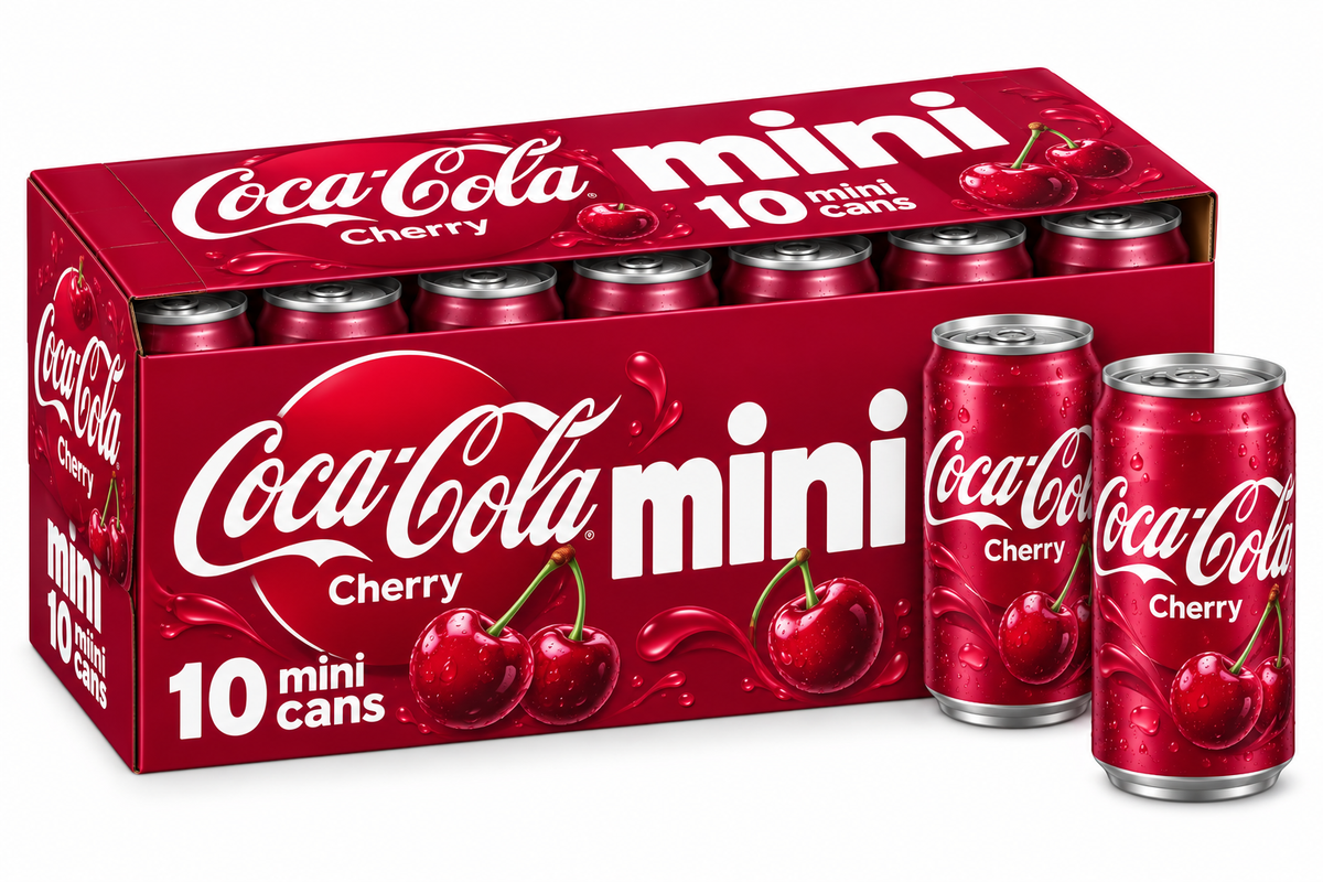Coca-Cola Cherry Flavors Mini Cans 7.5 fl oz.