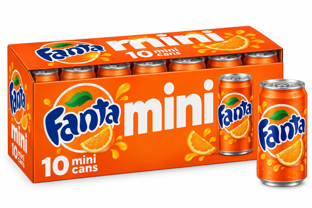 Coca-Cola  Fanta Flavors Mini Cans 7.5 fl. oz.