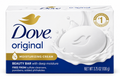 Dove Beauty Bar Soap, Original White, 3.75 oz.