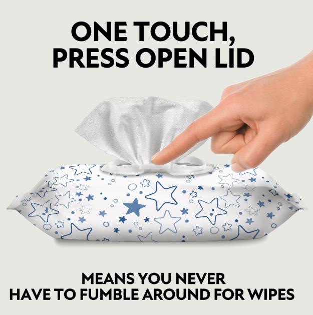 Member's Mark Premium Baby Wipes, Refreshing Clean Scent, 96 Wipes