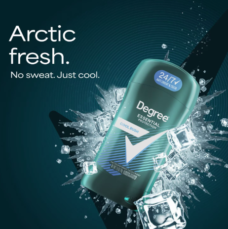 Degree for Men Cool Rush Deodorant, 2.6 oz.