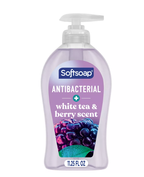 Softsoap Antibacterial Liquid Hand Soap  — White Tea and Berry— 11.25 fl oz