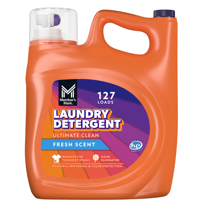 Member's Mark Liquid Laundry Detergent, Fresh Scent, 127 loads, 196 fl. oz.