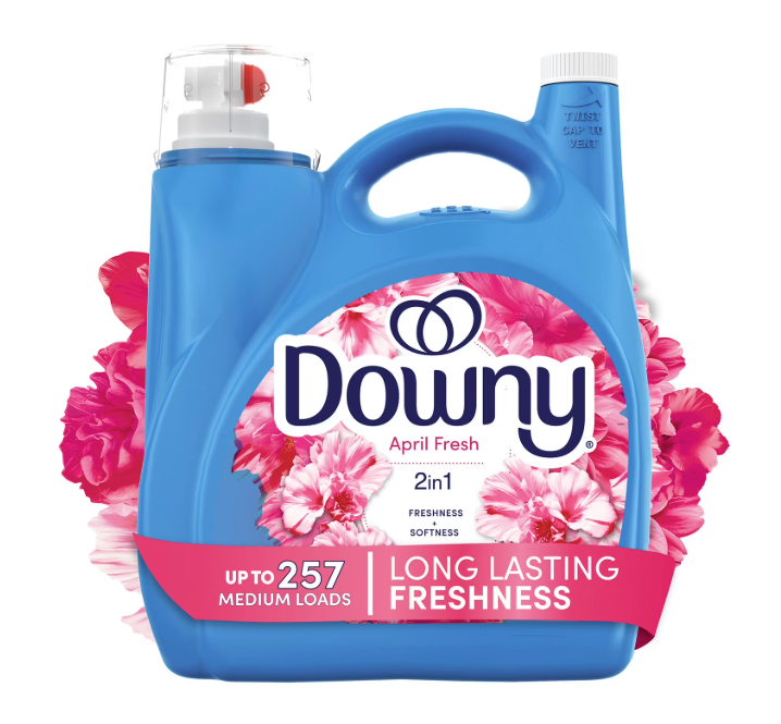 Downy Soft & Fresh Liquid Fabric Softener, April Fresh, 257 loads, 150 fl. oz.