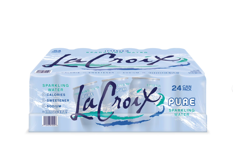 LaCroix Sparkling Water Pure, 12 fl. oz., 24 pk.