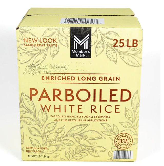 Member’s Mark Parboiled White Rice – 25 lb