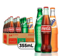 Coca-Cola, Fanta, Sprite Variety Pack - Mexico Glass Bottles, 355 mL, 24 Pack