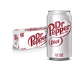 Diet Dr Pepper Soda 12 fl. oz, 12 pk