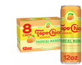 Topo Chico Sabores Tropical Mango Flavored Sparkling Water 8 pk Cans 12 oz