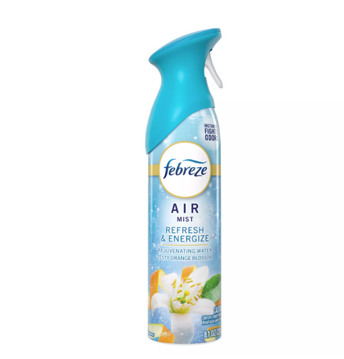 Febreze Air Mist Freshener Odor Fighting Room Spray - Refresh & Energize Scent