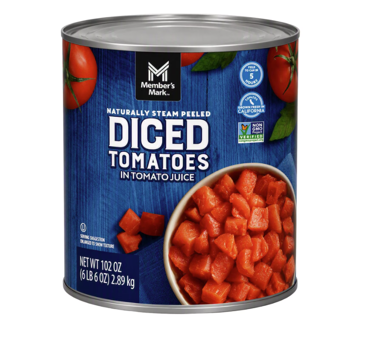 Member's Mark Diced Tomatoes in Tomato Juice, 14.5 OZ