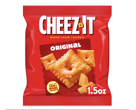 Cheez-It Original Baked Snack Crackers, 1.5 oz.,