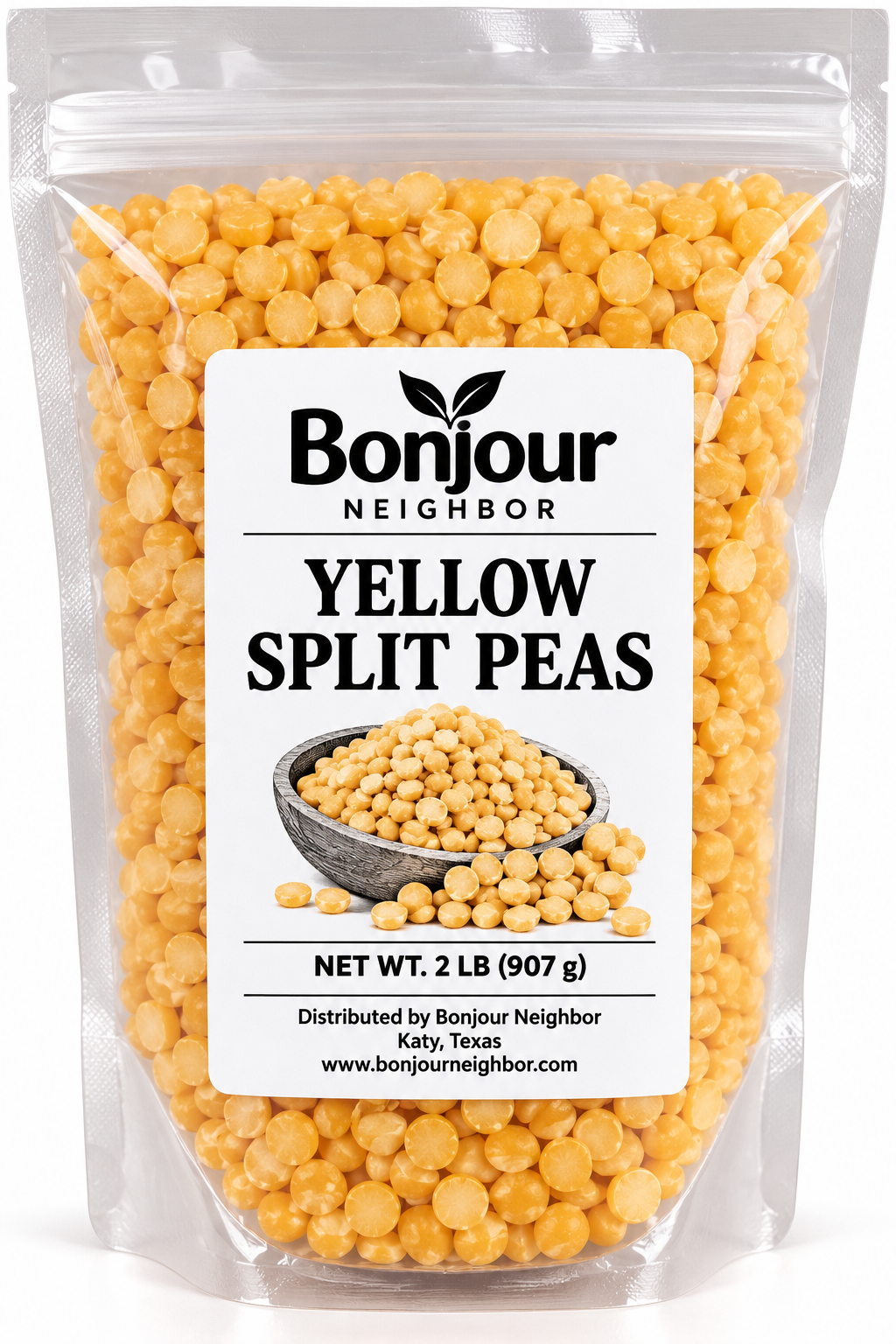 Yellow Split Dry Peas – 2 lb