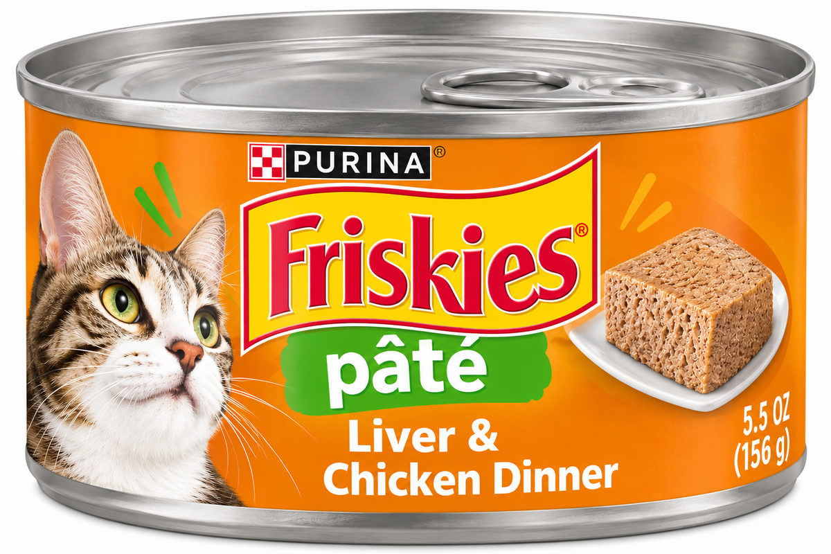 Friskies Pâté – Liver & Chicken Dinner 1 can
