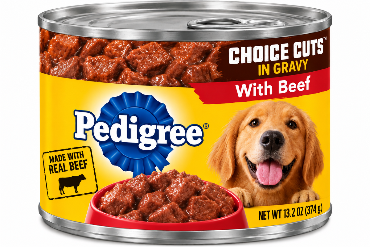 Pedigree Choice Cuts – With Beef 1 can