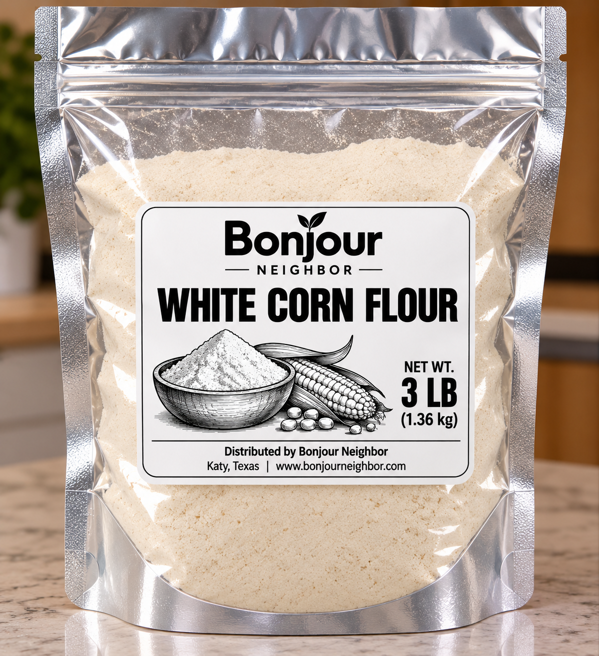 White Corn Flour 3Ibs