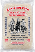 Three Ladies Fine Rice Vermicelli (Banh Hoi) – 12 oz