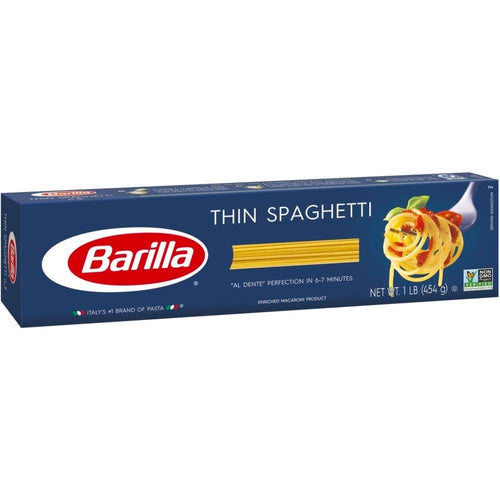 Barilla Thin Spaghetti — 1 lb