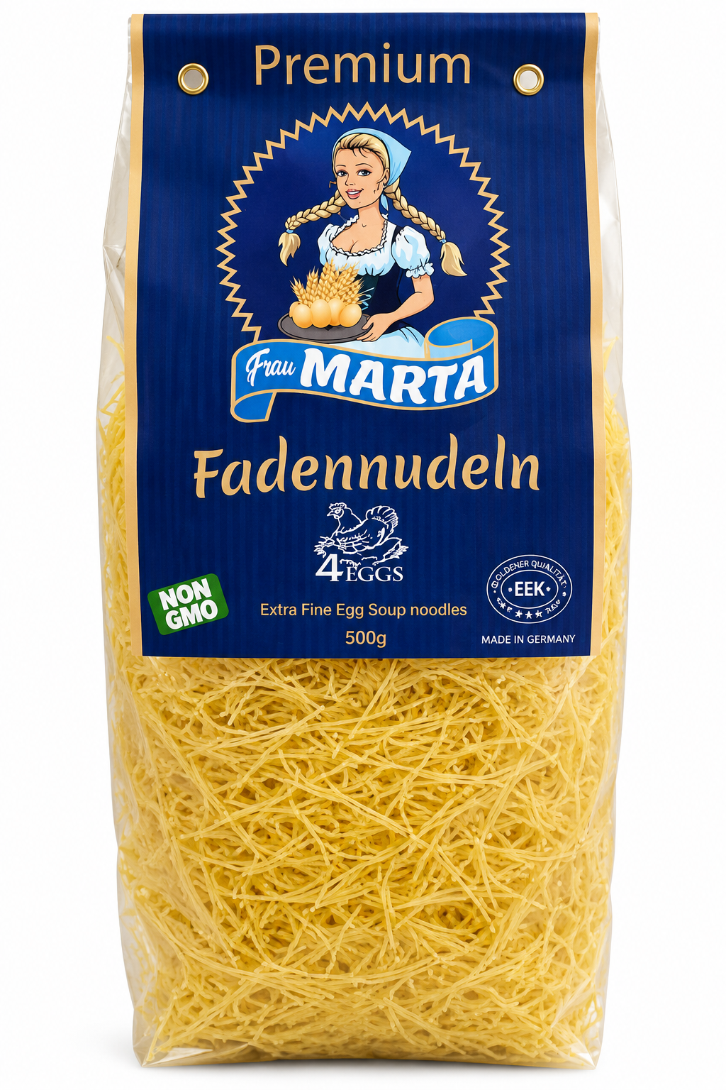 Frau Marta Extra Fine Egg Soup Noodles – 500 g