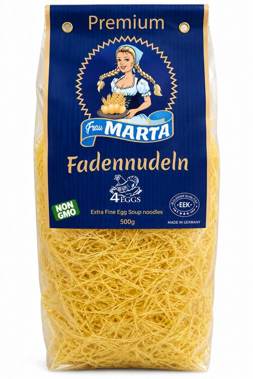Frau Marta Extra Fine Egg Soup Noodles – 500 g