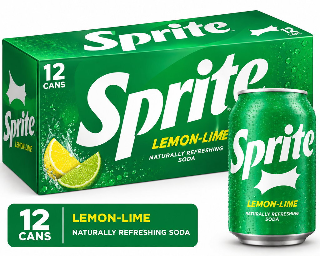 Sprite Lemon-Lime Soda – 12-Pack Cans