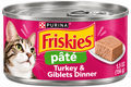 Friskies Pâté – Turkey & Giblets Dinner 1 can